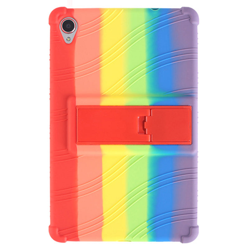Til Lenovo Tab M8 (FHD) TB-8505 TB-8705 Kickstand Silikone Tablet Case Anti-Slip Børnevenlig Stødsikkert blødt cover Til Lenovo Tab M8 (FHD) TB-8505 TB-8705 Kickstand Silikone Tablet Case Anti-Slip Børnevenlig Stødsikkert blødt cover